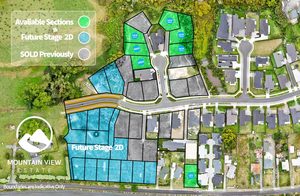 Mountain view estates currently for sale map